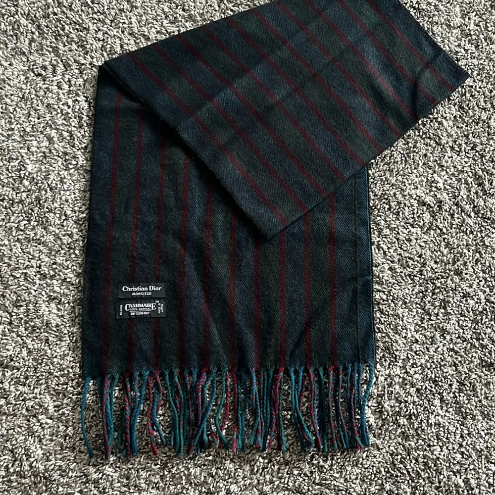Christian Dior Vintage Cashmere Scarf